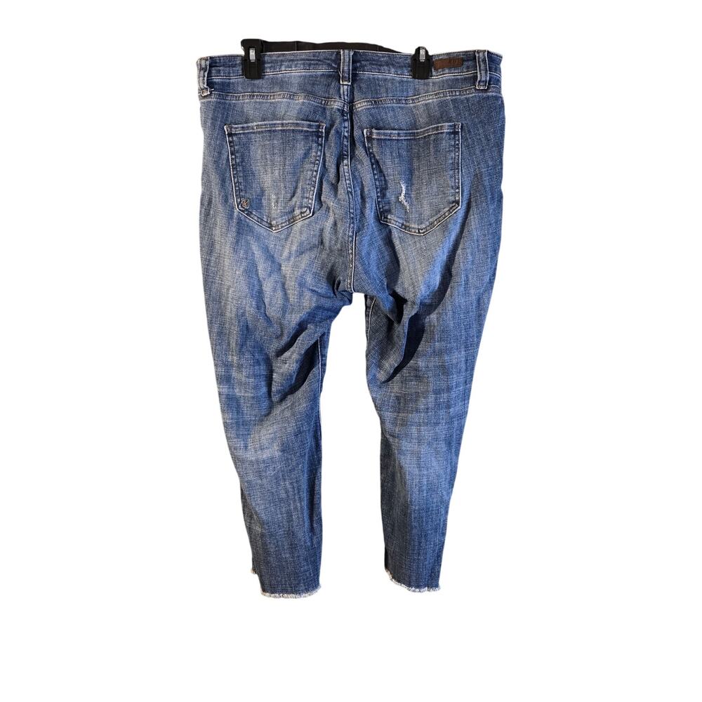 Kut from the Kloth 16W Blue Denim Capri Pants [0432] - Picture 2 of 8